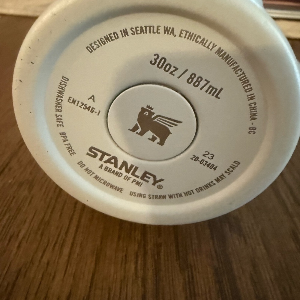 Stanley Gray and Light Blue 30oz Travel Mug - Picture 7 of 8